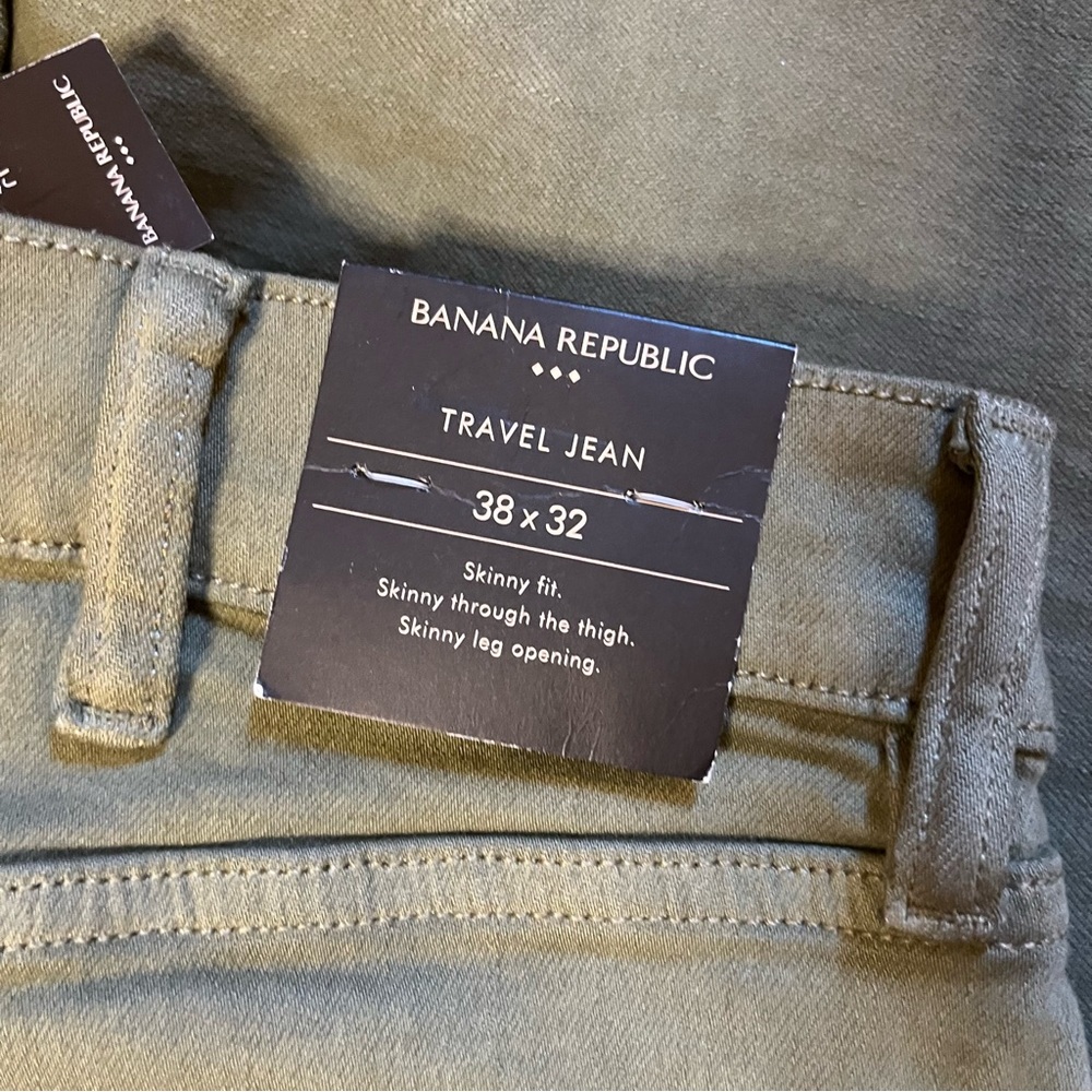 Banana Republic Green Travel Jeans - Picture 4 of 11
